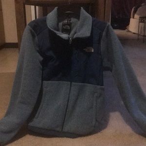 North face zip up fleece